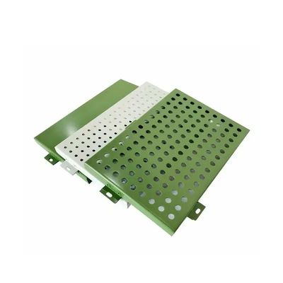 ซื้อ แผ่นผนังด้านนอกอลูมิเนียมประดับ แผ่นผนังโลหะ perforated online manufacture