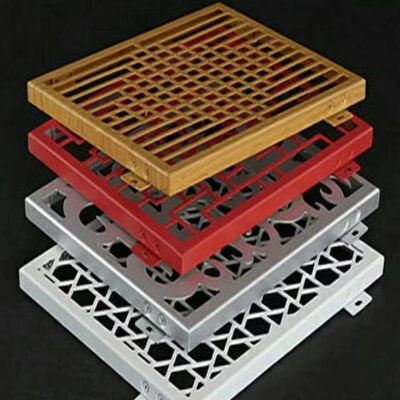 ซื้อ การตกแต่งผนัง / siling แผ่นอัลลูมิเนียม perforated กับรู online manufacture