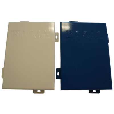 ซื้อ แผนผนังอัลลูมิเนียมเคลือบ PVDF ทนทานสําหรับการสร้างผนัง Eave Canopy Cladding และตกแต่ง online manufacture