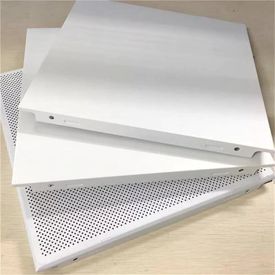 ซื้อ 300x300mm 600x1200mm อลูมิเนียมเพดานเพดาน Powder Coating Anti Corrosion online manufacture