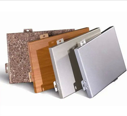 ซื้อ อลูมิเนียมฟันเนียร์ แผ่นแผ่นอัลลูมิเนียม PVDF ปานล์เคลือบสําหรับผนังภายนอก online manufacture