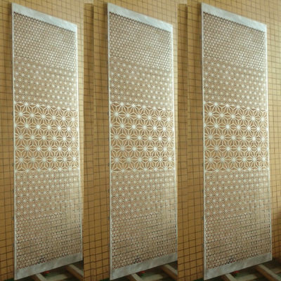 ซื้อ แผ่นคลุมผนังผ้าม่านอลูมิเนียม perforated สําหรับการตกแต่งสกรีนอาคาร online manufacture