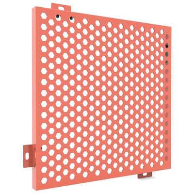 ซื้อ แผ่นเคลือบโลหะอะลูมิเนียม perforated สําหรับการปกคลุมผนังผ้าม่านและตกแต่ง online manufacture