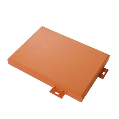 ซื้อ แผ่นคลุมอัลลูมิเนียมกันอากาศที่มีสีไม้ประดิษฐ์ สําหรับตกแต่งอาคาร online manufacture