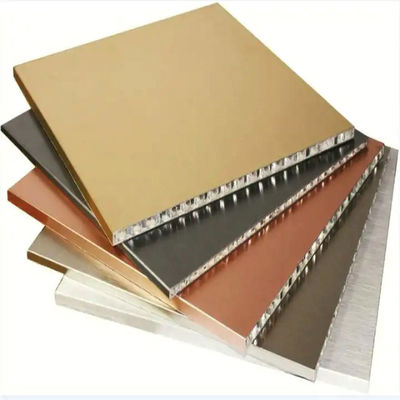 ซื้อ กันไฟ เกรด A2 อลูมิเนียม Honeycomb ประกอบแผ่นแซนวิช 5-200mm หนา online manufacture