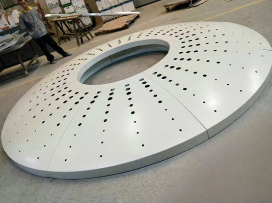 PVDF Coating ACP ACM Sheet 3mm 4mm ผนังหน้าผนัง