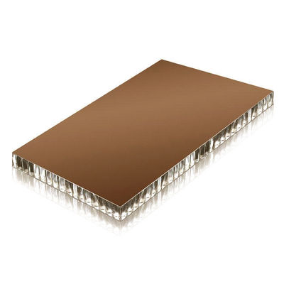 ขนาดสูงสุด 2mx12m อลูมิเนียม Honeycomb พานิลประกอบสําหรับผนังผ้าม่านที่รวดเร็ว