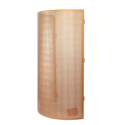 แผนผิวเคลือบอลูมิเนียมที่ออกแบบพิเศษที่มีรูปแบบ perforated สําหรับตกแต่งเสา